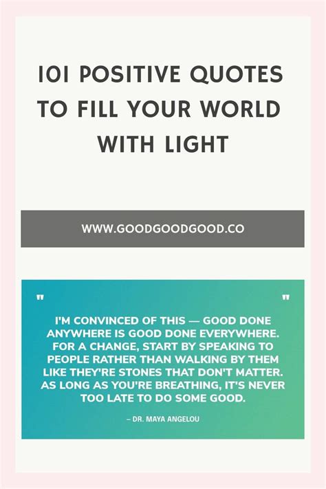 positive qoutes|101 Positive Quotes To Fill Your World With Light .